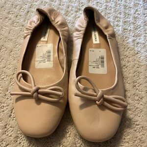Saks Fifth Avenue Blush Ballet Flats